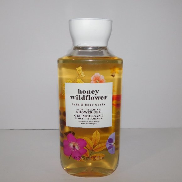Bath & Body Works Honey Wildflower Shower Gel 10 fl oz NEW SEALED - Picture 1 of 6